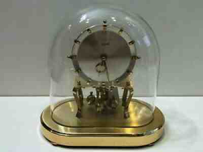 Kundo Kleninger & Obergfell Oval Dome Style 400 Day Anniversary Clock Never Used