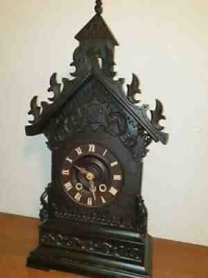Marksman's Prize - Black Forest Mantel Cuckoo Clock 1878
