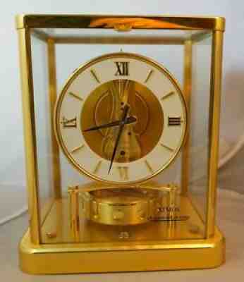 ATMOS Jaeger Le Coultre Model 540 Clock Serial Number 655333 RUNS THEN STOPS