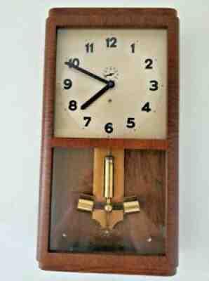 Antique HAU - HAC (Junghans) ATO Wall Clock - Regulator Clock