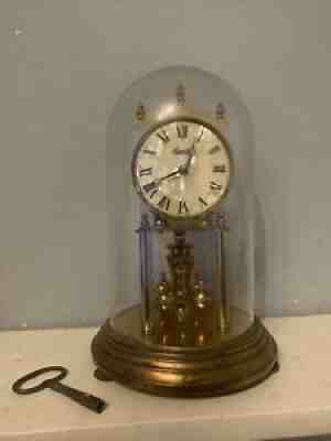 Vintage Kundo Anniversary Welby 400 Day Clock Working Domed Glass