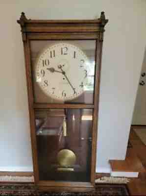 HUGE!!!! Working Condition Seth Thomas Wall Clock Antique?