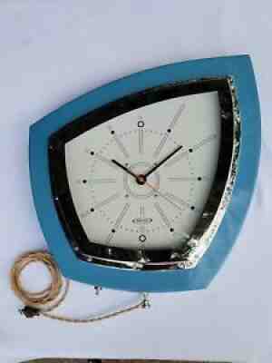 Vintage style genuine neon wall clock, Googie, Atomic, Retro