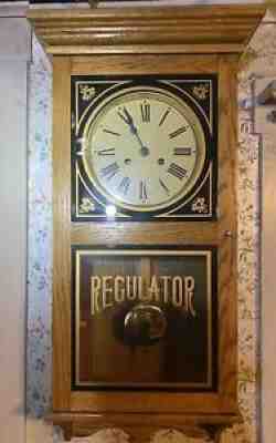 Emperor Clock Company Wall Mount Regulator Chime Display