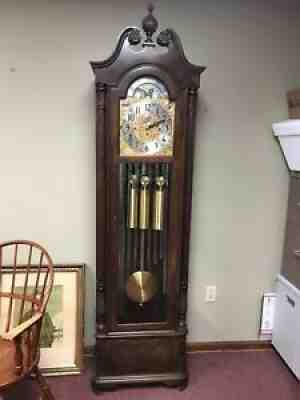 Herschede Grand Father Clock 9 Tube