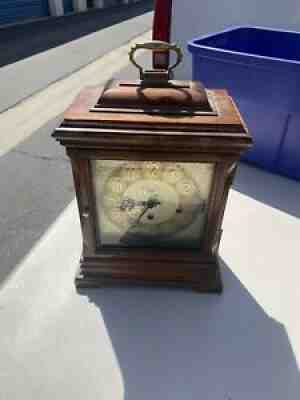 Sligh Triple Chime Franz Hermle 2 Jewels Mantel Clock! Vintage USA!