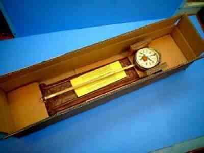 ANNO 1750 SAW TOOTH GRAVITY WALL CLOCK~MADE IN GERMANY