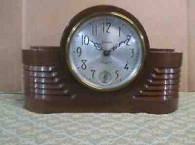 Vintage SESSIONS CLOCK Westminster Chime electric 299DW Telechron motored deco