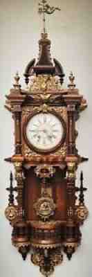 43" Germany Lenzkirch wall clock.