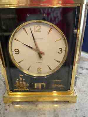 JAEGER LeCOULTRE ATMOS "MARINA" CHINOISE MANTLE CLOCK ~ 526-5 CAL. ~ RUNNING