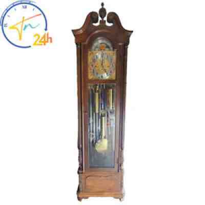 Herschede 9 Tubular No. 294 Grandfather Clock