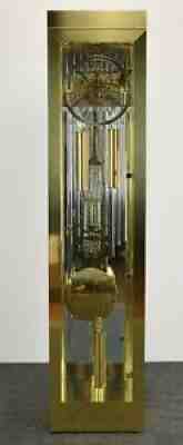 Howard Miller Grandfather Clock, 1980s Modern Contemporary Mid Century Modern