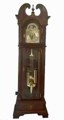 Sligh Mahogany Grandfather Clock - Model 0960-1