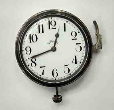 Vintage 1/4 Quarter Repeater Car Automobile Clock / Watch Swiss Chimes AS IS