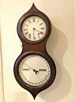 Seth Thomas  ??Peanut ? Office Calendar #3 Clock, 1870's - Rare