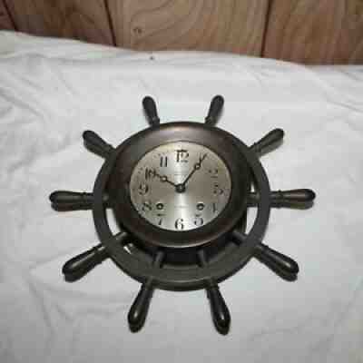 Antique Tiffany & Co. New York Ship's Bell Clock Chelsea Clock Co. 1901 Pat Date