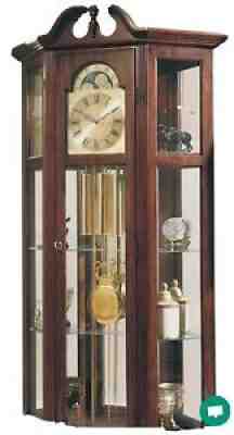 ridgeway grandfather clock/curio