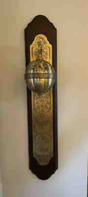 Rare antique Sir Francis Drake Hanging Ball Clock