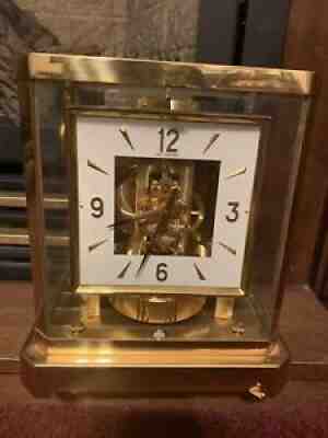 Jaeger LeCoultre Atmos 528-8 The Perpetual Motion Clock SN# 343084 Estate 1971