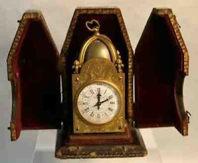 Antique Cased Lantern Clock Tiffany & Co 1897 with Key ~ Beautiful ~