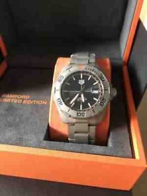 tag heuer way208F.BF0638 black dial limited edition men 43 mm