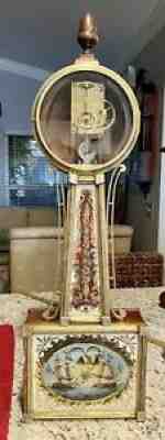 SCARCE Period William Cummens Banjo Clock Roxbury Mass.