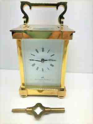 MATTHEW NORMAN SWISS BRASS CARRIAGE CLOCK #1754 LIMITED EDITION - ESTATE