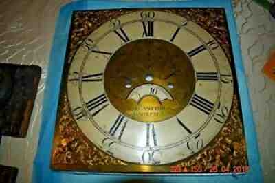 Antique Original Tall GRANDFATHER CLOCK 8 day DIAL for project
