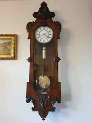Lenzkirch single weight Vienna wall clock regulator