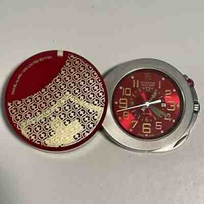 LIMITED EDITION Victorinox Swiss Army Travel Alarm Clock In Excellent Condition
