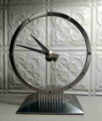 Scarce Version Jefferson "Exciting Hour" Mystery Clock, Serviced, New Motor