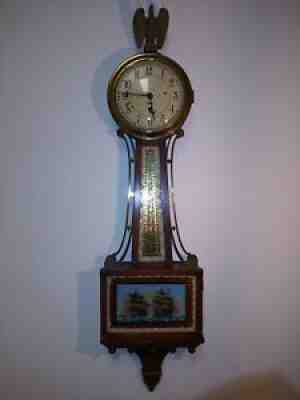 The Boston Clock Company Chelsea Banjo Clock
