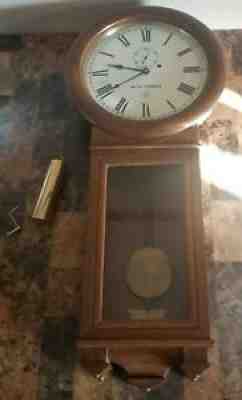 SETH THOMAS WALL REGULATOR CLOCK Serial No. 1747 OF 4000