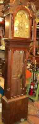 18th C Grandfather Clock Harrison Warrington London 1775 Brass Works