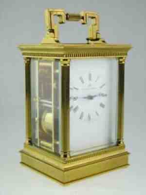 Large Matthew Norman London 1751 A Striking Repeating Carriage Clock Circa 1989