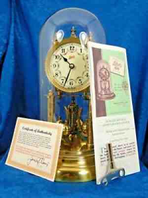 SCHATZ PIE PAN BEZEL ALL ORIGINAL 68 YEAR OLD 400 DAY ANNIVERSARY CLOCK