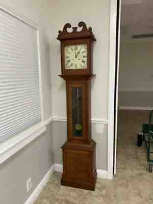 Ithaca Grandfather Clock, 8 day, runs great. ca 1900. Pick Up Only