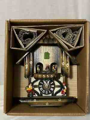 Vintage Emil Schmeckenbecher Original Black Forest Cuckoo Clock Original Box