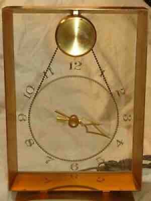 Beautiful RARE Jefferson Suspense Golden Hour Mystery Clock Running EXCELLENT â²