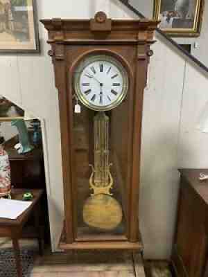 Vintage Jewelerâ??s Regulator Wall Clock 64â? - 12495