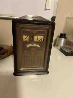 1933 TELECHRON (GE) EXECUTIVE Model AB8B02 CYCLOMETER