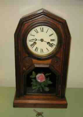 EN Welch 30 Hour Mantel Clock patented 1805 VGC