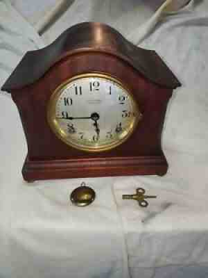 RARE 8 Bell Seth Thomas Sonora Chime Bracket Clock All orginal