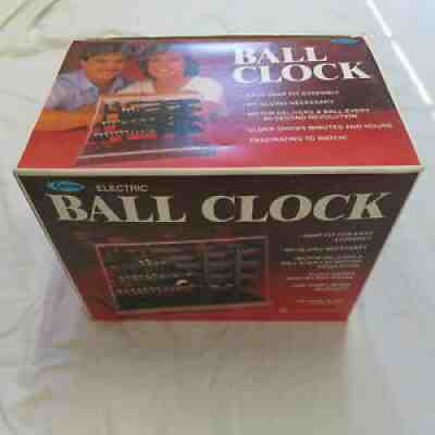 RARE KIT NEW TIME MACHINE ROLLING BALL KINETIC DISPLAY CLOCK BUILD YOURSELF ð?§­