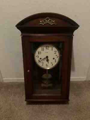Howard Miller Wall Westminister Chime clock Model 613-154