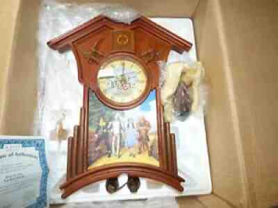 2008 Bradford Exchange Time for Oz Cuckoo Clock Limited Edition Wizard of Oz