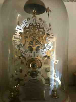 RARE VINTAGE Mechanical Skeleton Clock - SPECIAL Edition from England 1863