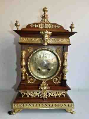 50 cm H Original Lenten Church Table Clocks Bronze Fittings 03082