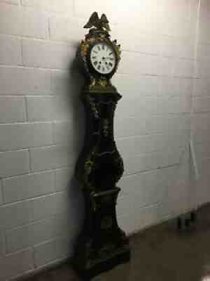 Antique Victorian Version of FRENCH BOULLE Floor Standing Clock w/Ormolu quality