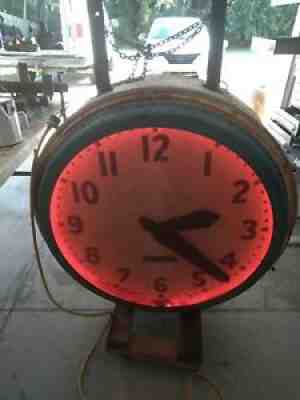 15 St. Louis Cardinals Double Neon Wall Clock, Holland, Clk15MLBStL